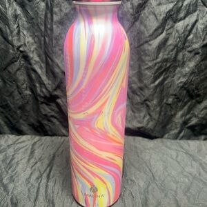 Anna Pink and Yellow Swirl Bottle
